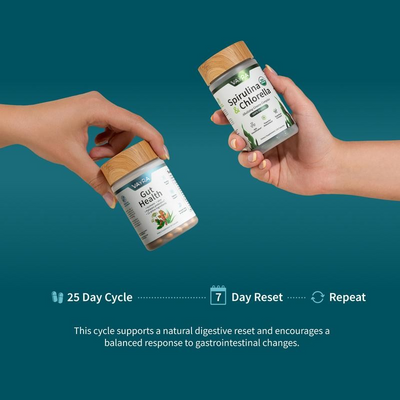 Vayra® Gut Health + Spirulina & Chlorella